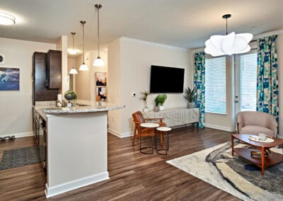 Kitchen combined Living Room